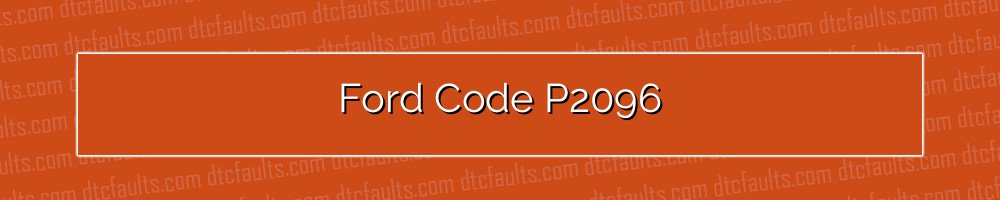 Ford Code P2096