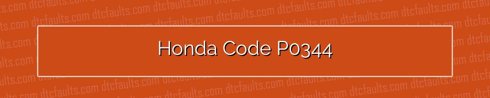 Honda Code P0344