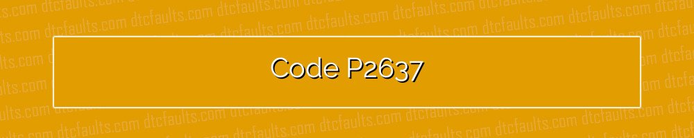 Code P2637